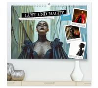 Lust und Macht - Dominante Frauen in Lack, Leder und BDSM-Masken (hochwertiger Premium Wandkalender 2026 DIN A2 quer), Kunstdruck in Hochglanz: ... starke Frauen und erotischen Machtspielen.