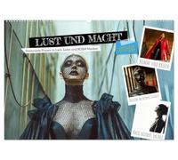 Lust und Macht - Dominante Frauen in Lack, Leder und BDSM-Masken (Wandkalender 2026 DIN A2 quer), CALVENDO Monatskalender: Erotischer Fetischkalender ... starke Frauen und erotischen Machtspielen.