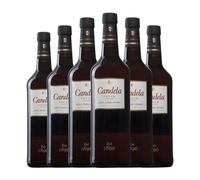 Lustau Candela Cream Jerez-Xérès-Sherry 75 cl Vino generoso (Caja de 6 Botellas de 75 cl)
