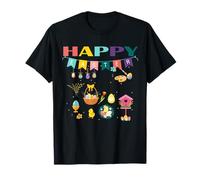 Lustig Cool Geschenk Kind Mann Frau Top Spruch Feliz Pascua Camiseta