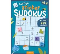 Lustige Sticker-Sudokus - Zahlen: Mit über 200 Stickern