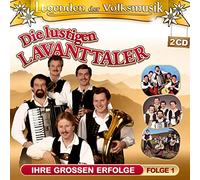 Lustigen Lavanttaler,die - Legenden der Volksmusik; Ihre großen Erfolge; Folge 1; 40 Originalaufnahmen; Volksmusik aus Kärnten