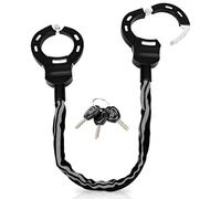 LustLocke Candado Patinete Electrico, Candado Antirrobo con Llave, Candados Esposas de Doble Anillo para Scooters, Bicicletas, Cochecitos