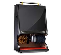 Lustradora de zapatos, Kit de pulidora multicepillo ideal for vestíbulos hoteles y centros ventas, máquina eléctrica for lustrar zapatos(Black)