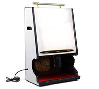 Lustradora de zapatos, Kit de pulidora multicepillo ideal for vestíbulos hoteles y centros ventas, máquina eléctrica for lustrar zapatos(Silver)