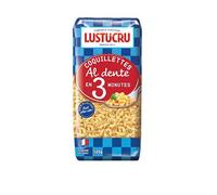 Lustucru - Coquillettes Al dente en 3 Minutos - 500g