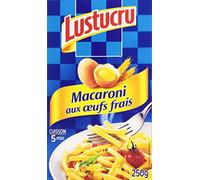 Lustucru Pasta Macarrones en los huevos gastos 250 g