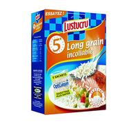 Lustucru Riz Long Grain 5 Minutes Incollable Sachet Cuisson 450 g