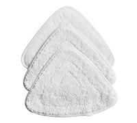 LUTAKU Almohadillas de repuesto de microfibra para mopa de vapor compatibles con Vileda 100 repuestos de fregona en caliente (blanco)
