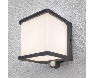 LUTEC Aplique solar Doblo con detector de movimiento