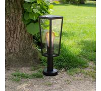 LUTEC Baliza Pine de aluminio y vidrio, IP44