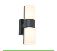 LUTEC CYRA 5198101118 lámpara LED de pared para exteriores Antracita, 23 W, ohne Bewegungsmelder