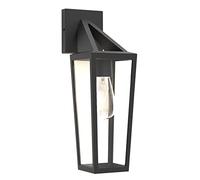 Lutec Lámpara de pared de pino para exteriores