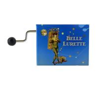 Lutèce Créations Caja de música/Caja Musical de manivela de cartón ilustrado y Calado con Mecanismo Musical de 18 Notas - La Flauta mágica (W. A. Mozart)