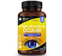Lutein Supplement for Eyes - Lutein and Zeaxanthin Supplement enriched with Vitamin A, B2 which Supports Normal Vision & Zinc Eye Vitamins - Made in the UK Eye Health Complex by New Leaf