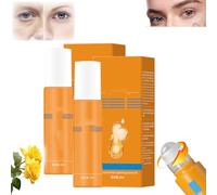 Luteína Eye Essence Oil,Firming Anti-Aging Eye Serum for Eye Bags,Dark Circles,Reduces Fine Lines Under The Eyes (8 ml, 2 unidades)