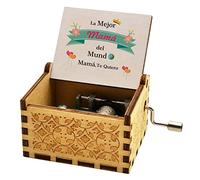 Luteney Regalos para Dia de la Madre,Regalos Originales para Madres Mama,Caja de Musica para el Dia de la Madre,Regalos para tu Madre en Navidad cumpleaños(Madre)