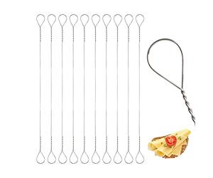 LUTER 10 Piezas de Cheese Slicer Wire, Alambres Recambio Corta Queso Alambres Corta Queso para Rebanar Quesos Blandos, Patés
