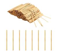 LUTER 1000 Piezas 12cm Lazos de Torcedura de Papel, Corbatas para Pan Reutilizables Corbatas Giratorias para Bolsas de Bocadillos, Caramelos y Galletas (Marrón)