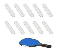 LUTER 10uds Cinta de Plomo Adhesivo, 3g con Peso Cinta de Plomo Raqueta Plomo Adhesivo Pickleball para Protector de Borde de Paleta Aumentar la Potencia y la Velocidad de Giro para la Práctica