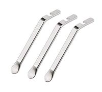 Luter 3 Piezas Palanca De Neumático De Bicicleta Acero Inoxidable Cuchara De Neumático Palanca De Neumático De Bicicleta Herramientas para Cambiar Hierro para Reparar El Tubo De Bicicleta