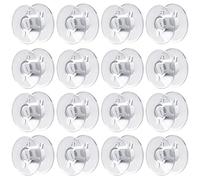Luter - 30 latas de plástico, latas de máquina de coser para Brother Singer Kenmore Janome, la mayoría de las máquinas de coser