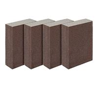 Luter 4 Piezas Esponja de Lijado húmedo y seco Bloque de Lijado Grueso Almohadillas de Lijado superfino (Grado 320 a 400)