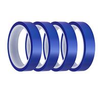 LUTER 4 Uds Cintas de Transferencia de Calor, Cinta de Alta Temperatura de 20 mm x 33 m para Prensa de Calor Cinta Termica Adhesiva Cinta Térmica para Prensa de Sublimación (Azul)