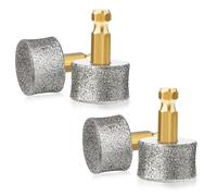 LUTER 4uds Molinillo de Uñas para Perros, Profesional Punta de Diamante Cabezal para Moler Uñas para Perros para Perros Grandes Medianos y Pequeños Compatible con Casfuy