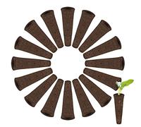 LUTER 50 Piezas Esponjas de Cultivo, Cultivo Hidroponico, Kit de Vainas de Semillas para Plantar Harvest Esponjas Tapones de Inicio de Semillas para Interior Sistema de Cultivo Hidropónico