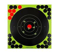 Luter 50 Piezas Pegatinas Diana de Tiro, 20,32cm Pegatinas Tiro Objetivos Disparo Objetivos Papel Autoadhesivos Objetivos de Salpicadura para Campo de Tiro Objetivos Reactivos Redondos para Disparo