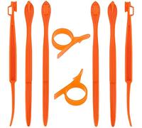 LUTER 6+2 Piezas Pelador de Naranja Plástico Cortador Gadget de Cocina para Naranja Aguacate