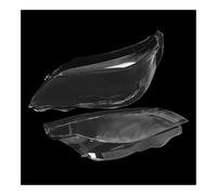 LUTFI Carcasa Lente Faro Faros Cubierta de Cristal para Faro Delantero Coche Derecha Izquierda para E60 para E61 2003-2010 Transparente