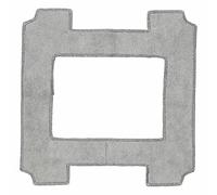 LUTH Premium Profi Parts Almohadilla de limpieza compatible con Ecovacs 201-2112-0537 para robot limpiador de ventanas