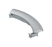LUTH Premium Profi Parts Apertura de puerta Apertura de ventana plata con ejes Lavadora compatible con Bosch Siemens 751789 00751789