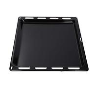 LUTH Premium Profi Parts Bandeja de horno esmaltada 442 x 370 x 20 mm compatible con Bosch 00748225 Siemens HZ431001 para horno