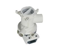 LUTH Premium Profi Parts Bomba de drenaje con colador de cabeza compatible con Beko 2840940100 en lavadora