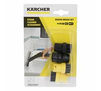 LUTH Premium Profi Parts Compatible con boquillas de cabezal Kärcher 2.863-264.0 Juego de 4 cepillos redondos para limpiador a vapor