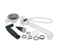 LUTH Premium Profi Parts Desagüe 1 3,5'' compatible con Blanco 217163 para fregadero
