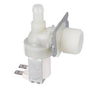 LUTH Premium Profi Parts Electroválvula 1 vía 90° 12 mm Compatible con Candy 25686057 Válvula Entrada de Agua 3/4" Lavadora lavavajillas 230V 0,2-10 Bar