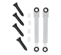 LUTH Premium Profi Parts Juego de amortiguadores 100N con Perno Compatible con AEG Elektrolux 4071361473 para Lavadora 2 Piezas