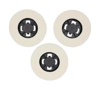LUTH Premium Profi Parts Juego de discos pulidores compatibles con Hoover Z9 09026163 para máquina de taladrar, 3 unidades