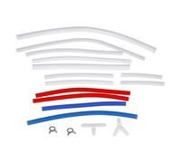 LUTH Premium Profi Parts Kit de manguera compatible con Ecovacs 201-24a3-01d2 para robot aspirador