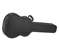 LUTHIER Manuel RODRÍGUEZ Estuche para Guitarra Vipera - Estuche para Guitarra clásica - Interior de Madera - Tapa abombada - Negro - Compartimento para Accesorios - Higrómetro