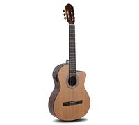 LUTHIER MANUEL RODRÍGUEZ Guitarra de concierto electroacústica - Caballero by MR - Principio 4/4 Electroacústica Cutaway - Tapa de cedro macizo - Fondo/Aros de sapelli caoba - CA-CM CE 4/4 Cedro