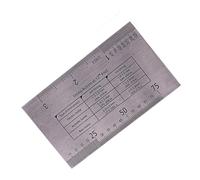 Luthier String Action Gauge - Herramienta de altura para guitarras, ukelele, bajo, configuración de guitarra, cuerda de acción