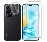 Lutree para Honor 200 Lite 5G Cristal Templado, 2+2 Piezas Protector de Pantalla +Protector de Lente de Cámara, Dureza 9H HD Anti-Arañazos Vidrio Templado Película Protectora