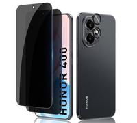 Lutree para Honor 400 Anti-Espía Cristal Templado, 2+1 Piezas Protector de Pantalla de Privacidad + Protector de Lente de Cámara, Antiespias Dureza 9H Película Protectora