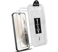 Lutree para Honor 400 Lite 5G Cristal Templado, 2 Piezas Dureza 9H HD Instalación Automática Protector de Pantalla, Alineación Precisa, Anti-Arañazos [Fácil de Instalar] Vidrio Templado