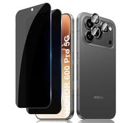 Lutree para Honor 600 Pro 5G Anti-Espía Cristal Templado, 2+1 Piezas Protector de Pantalla de Privacidad + Protector de Lente de Cámara, Antiespias Dureza 9H Película Protectora
